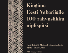 Kingime Eesti Vabariigile 100 rekonstrueeritud niplispitsi